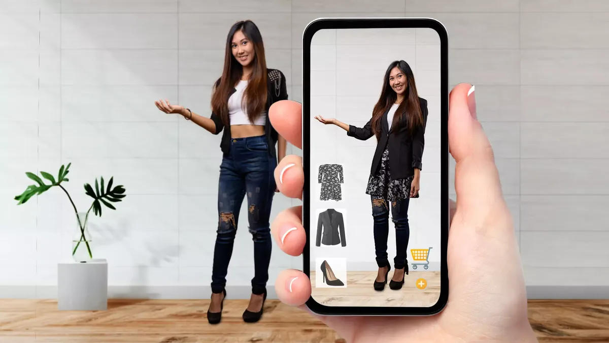 Enhancing user experience via AR virtual garment fittings