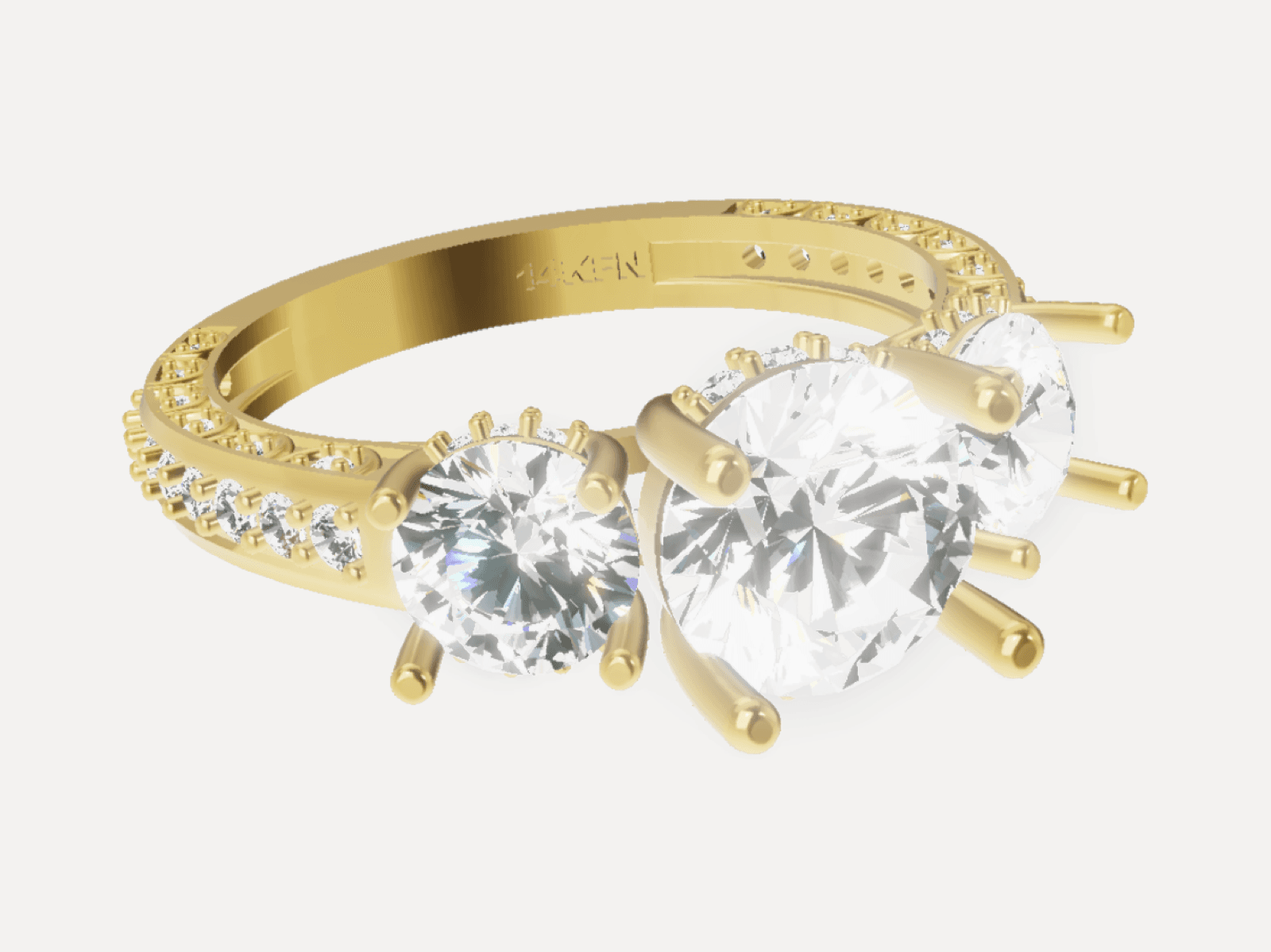 The engagement ring